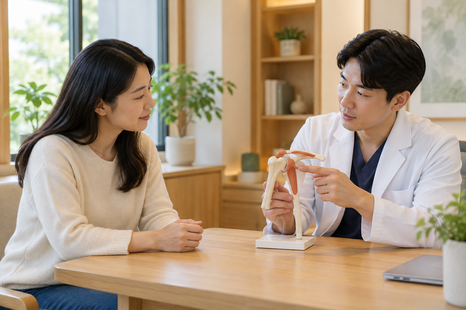 서울 송파구 어깨통증 한의원 — 어깨 상담에 관한 AI 설명용 이미지